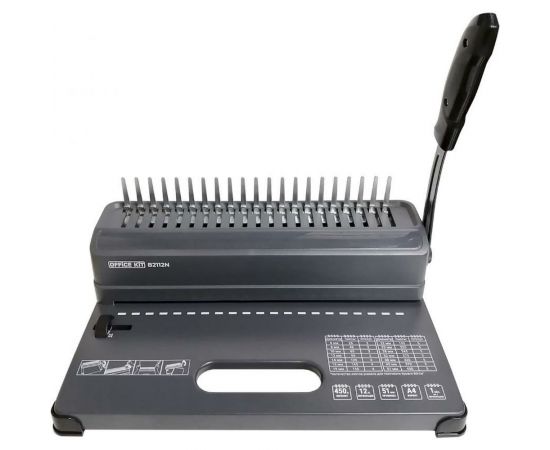 Переплетный аппарат Office Kit на пластиковую пружину B2112N – изображение 2