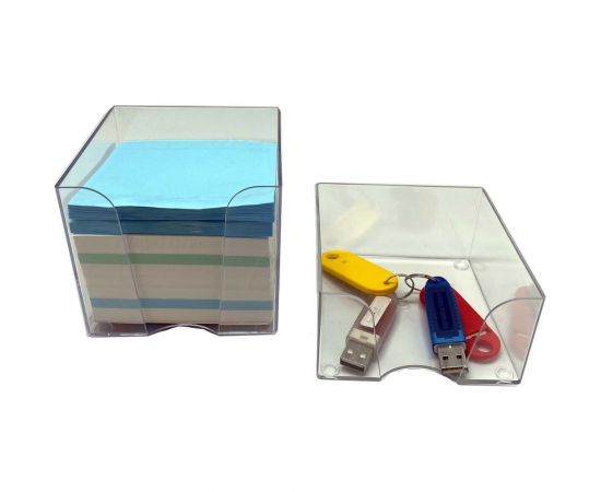 Пластбокс Осколпласт 9х9х9 прозрачный 999-03 – изображение 2