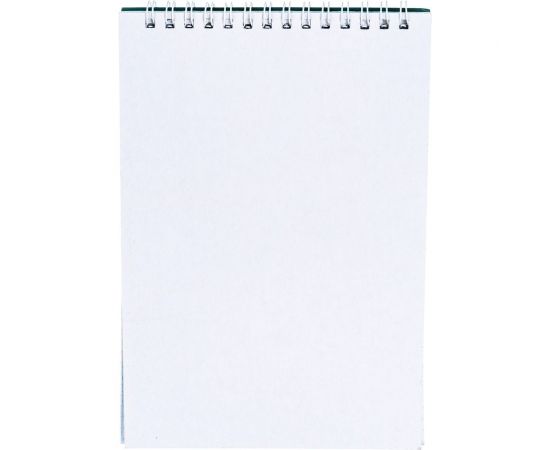 Блокнот Альт Офис 1 A5, 60 листов, зеленый, в клетку, на спирали,127х203 мм 61354 – изображение 2