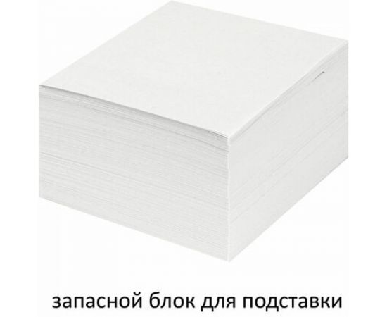 STAFF Блок для записей непроклеенный, куб 9*9*5 см, белый, белизна 70-80, 36 шт, 126574 – изображение 3