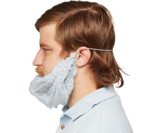 Одноразовый набородник ООО Комус 100 шт./в уп. НАБ-Б 879727 – изображение 3