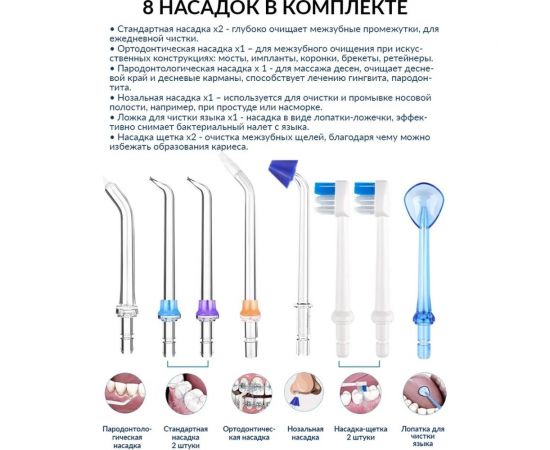 Портативный ирригатор TECHNICOM TC-101 – изображение 3