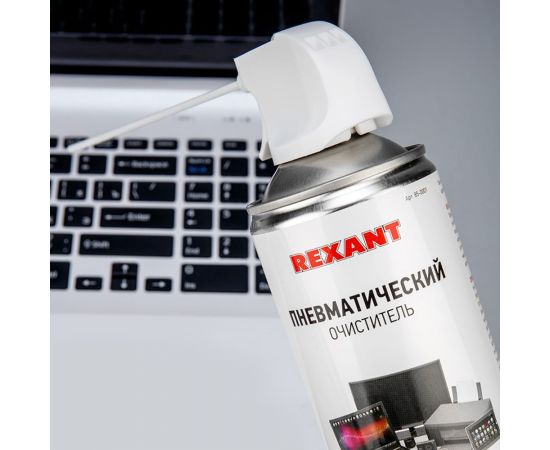 Пневматический очиститель REXANT DUST OFF 400 мл 85-0001 – изображение 3