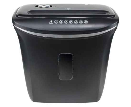 Уничтожитель документов ГЕЛЕОС DIN P-5, фрагмент 1,9х12мм, 5-6 лист70г/м2, пл. карты/скобы, 14 литров, УД14-5 – изображение 3