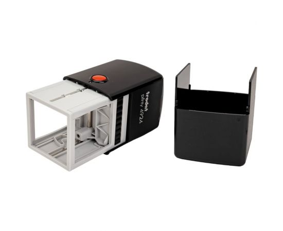 Оснастка для штампа TRODAT 4924 PRINTY с защитной крышкой 40х40 мм черная 52899 – изображение 3