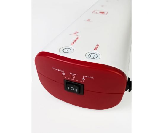 Ламинатор бумаги, фотобумаги ГЕЛЕОС ЛМ A4 Модерн, бело-красный, А4, толщина пленки 75-125 мкм, для горячего и холодного ламинирования ЛМ-А4МБК – изображение 4