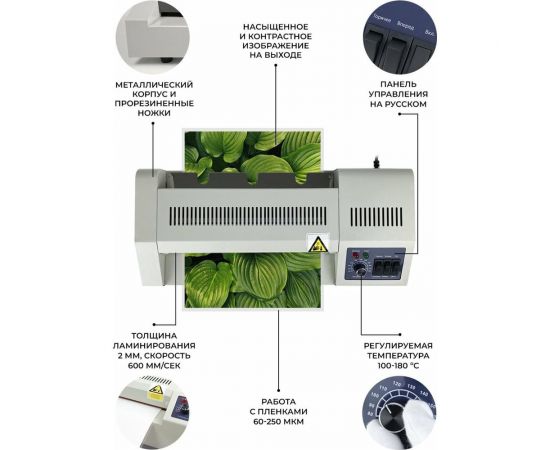 Ламинатор ГЕЛЕОС FGK-320 – изображение 4