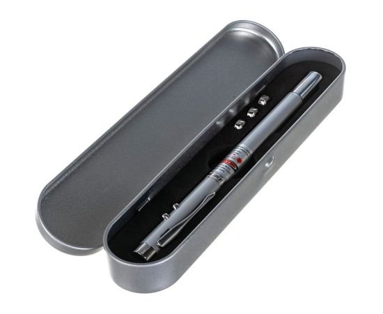 Лазерная указка ООО Комус телескопическая, красный лазер, магнит, ручка RP-18 218007 – изображение 4