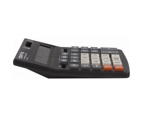 Настольный калькулятор STAFF PLUS STF-333 200x154мм, 12 разрядов, двойное питание, 250415 – изображение 4