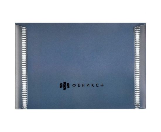 Пластиковая папка для карт и визиток Феникс + ВИХРИ полипропилен, 10.5x7.4 см, 1 отделение, кнопка, печать в 1 краску 59394 – изображение 4