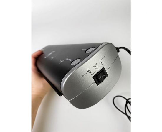 Ламинатор бумаги, фотобумаги ГЕЛЕОС ЛМ Модерн, черный с серебром, А4, толщина пленки 75-125 мкм, для горячего и холодного ламинирования ЛМ-А4МЧС – изображение 5