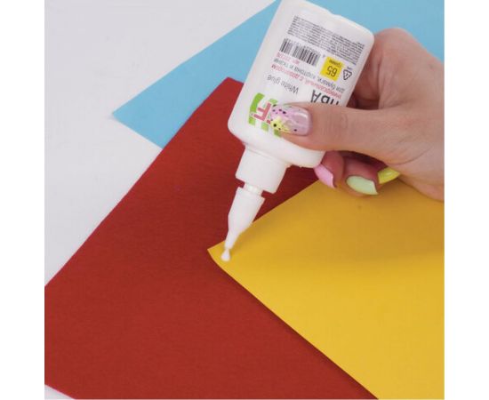 Клей ПВА с дозатором Staff 65 г. Basic 227376 – изображение 5