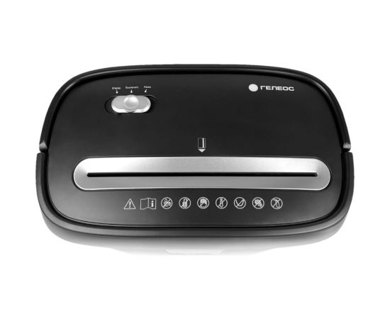 Уничтожитель документов ГЕЛЕОС DIN P-4, фрагмент 3,9х35мм, 8-10 лист70г/м2, пл. карты/скобы, 15 литров УД15-4 – изображение 5