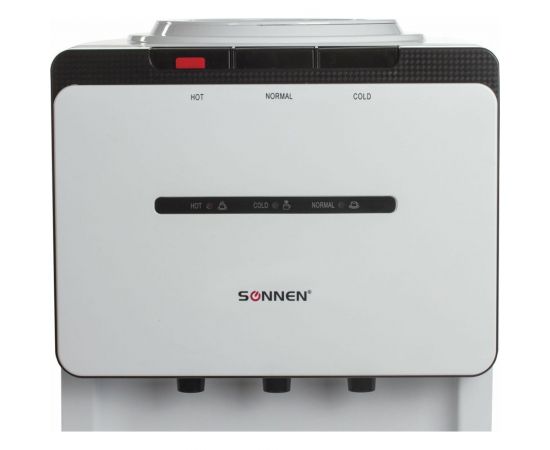 Напольный кулер для воды SONNEN FSE-03 белый/черный 453979 – изображение 5