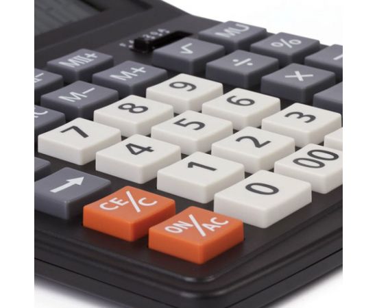 Настольный калькулятор STAFF PLUS STF-333 200x154мм, 12 разрядов, двойное питание, 250415 – изображение 6