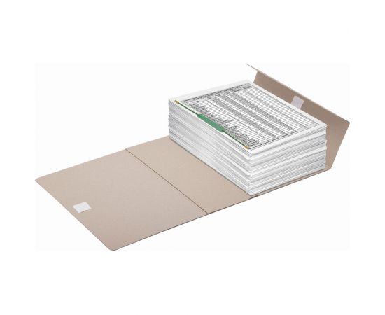 Архивная папка для переплета Staff ""Форма 21"" 120 мм, с механизмом для скоросшивания, завязки 112171 – изображение 6