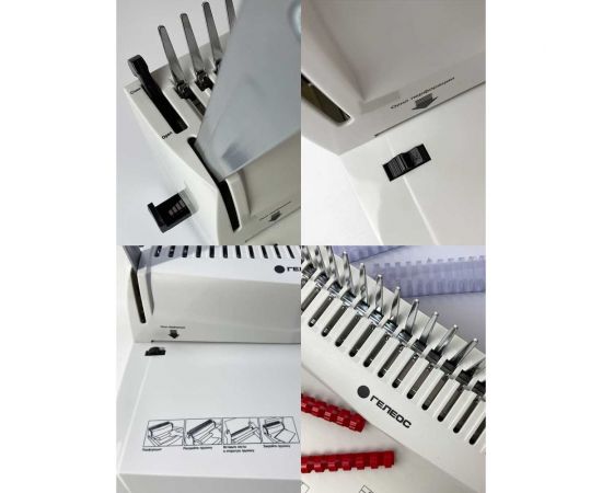 Переплетная машина для пластиковой пружины ГЕЛЕОС БП-16 – изображение 10