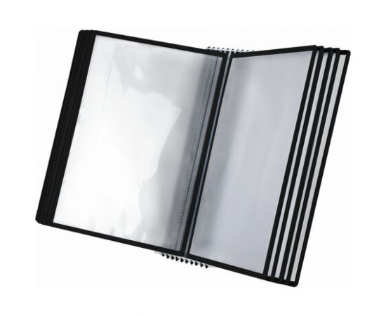 Настольная/настенная демосистема Staff на 10 панелей, с 10 черными панелями А4, profit 238218 