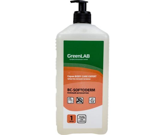 Нейтральное дезинфицирующее средство ГринЛаб BC-SOFTODERM Gel 1000 мл BCG-321/1 