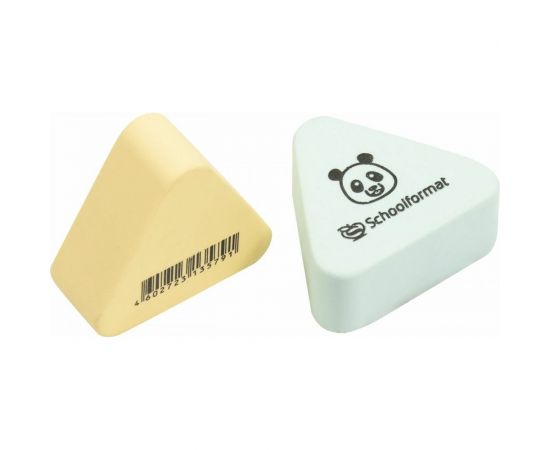 Треугольный ластик Schoolformat ANIMALS ассорти ЛСТ-ЖВТ 