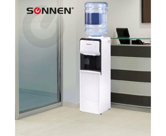 Напольный кулер для воды SONNEN Fsc-02s нагрев/охлаждение компрессорное, 2 крана, серый 455415 – изображение 13