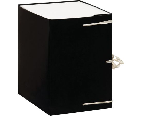 Архивный короб OfficeSpace с завязками разборный, бумвинил, 250 мм, клапан микрогофрокартон A-BAV25_199 – изображение 2