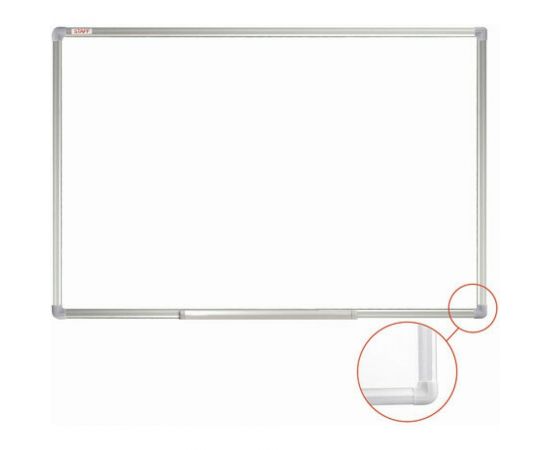 Магнитно-маркерная доска STAFF 60х90 см, алюминиевая рамка, 235462 – изображение 2