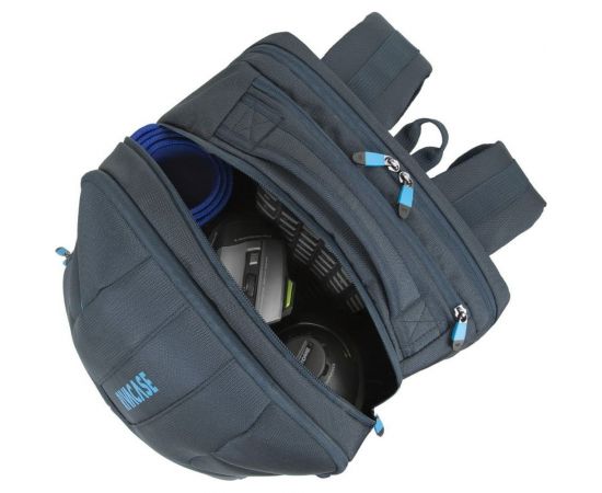 Рюкзак для ноутбука 17.3" RIVACASE Gaming backpack dark blue 7861 – изображение 21