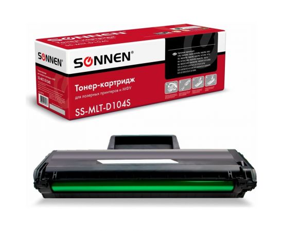Лазерный картридж SONNEN SS-MLT-D104S для SAMSUNG ML-1660/1665 и другие, 362914 – изображение 3