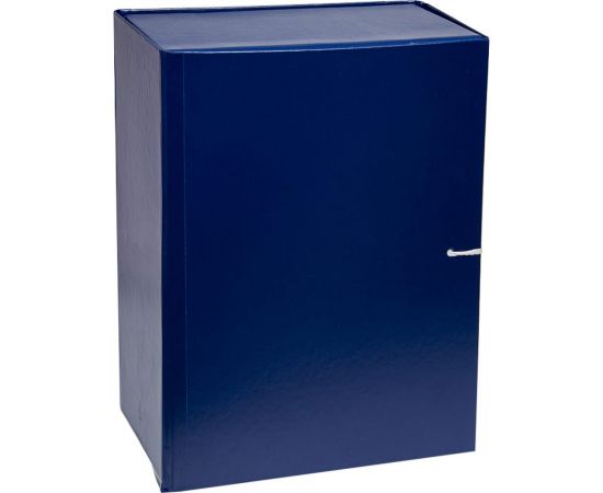 Архивная папка OfficeSpace с жесткими клапанами, покрытие бумвинил, с 4 завязками, 239070 – изображение 3