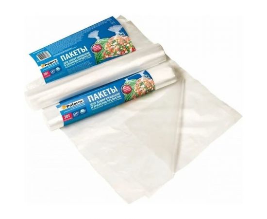 Пакеты для замораживания повышенной прочности PATERRA 25х32 см, 30 шт в упаковке, 18 мкм 109-171 – изображение 3