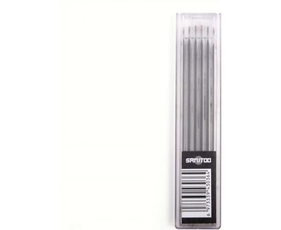 Набор запасных грифелей Sanitoo PRO, 6 шт., графит, НВ 3036 – изображение 4