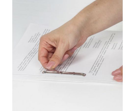 Металлический скоросшиватель STAFF Basic, комплект 50 шт, 224622 – изображение 4