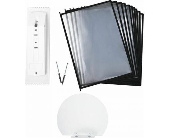 Настольная/настенная демосистема Staff на 10 панелей, с 10 черными панелями А4, profit 238218 – изображение 4