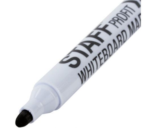 STAFF Маркер стираемый для белой доски ЧЕРНЫЙ, PROFIT, 2,5 мм 151644 – изображение 4