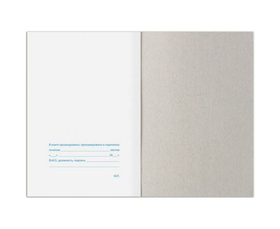 Журнал 10 шт в упаковке Staff регистрации инструктажа по пож.безоп 96л картон типограф. блокА4 (200х290мм)130239 – изображение 5