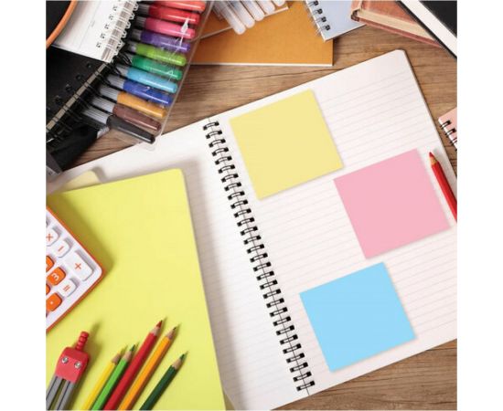 Самоклеящийся блок STAFF стикеры 75х75мм, 300 листов, 3 цвета, 127146 – изображение 5