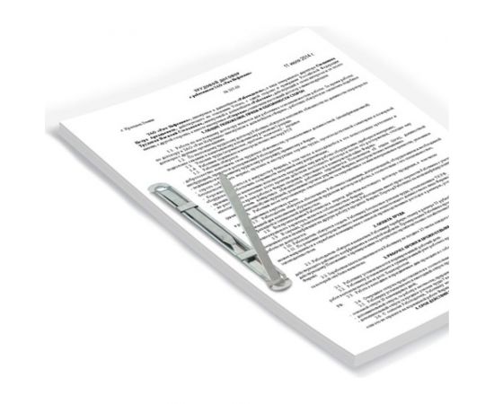 Металлический скоросшиватель STAFF Basic, комплект 50 шт, 224622 – изображение 5