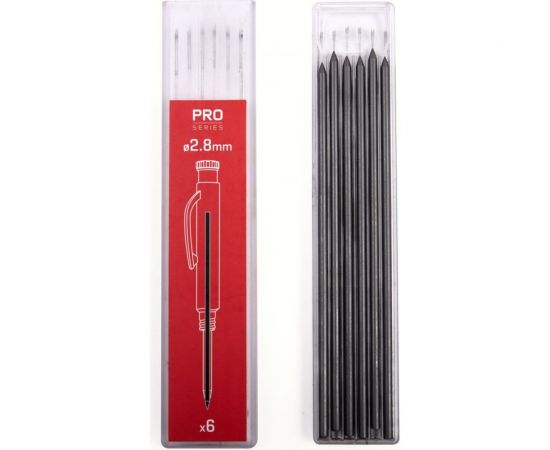 Набор запасных грифелей Sanitoo PRO, 6 шт., графит, НВ 3036 – изображение 5