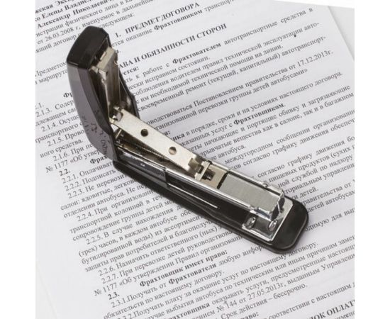 Скобы для степлера 10 шт в упаковке Staff EVERYDAY №24/6 1000 штук до 30 листов 220429 – изображение 5