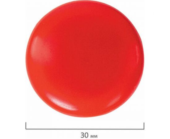 Магниты 24 шт в упаковке Staff BASIC 30 мм НАБОР 5 шт ассорти 237482 – изображение 5