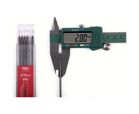 Набор запасных грифелей Sanitoo PRO, 6 шт., графит, НВ 3036 – изображение 6