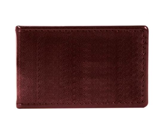 Визитница INFORMAT БИЗНЕС 20 карточек, бордо BC-BS20/R 