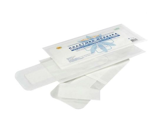 Послеоперационная пластырь-повязка LEIKO 15x10 см на нетканой основе со впитывающей прокладкой 630274 