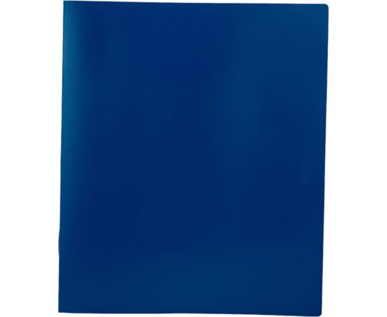 Папка INFORMAT с кольцами, А4, 4 кольца, 700 мкм, 40 мм, синяя, пластик NP5675B 