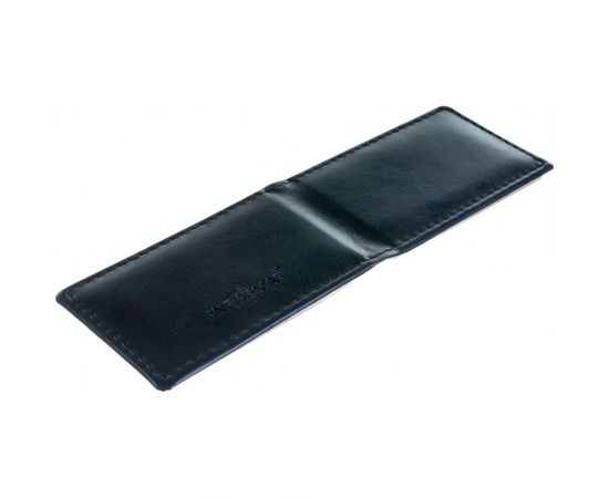 Визитница INFORMAT КОРСИКА 20 карточек, полиуретановая обложка, темно-синий, горизонтальная BC-KR20/B 