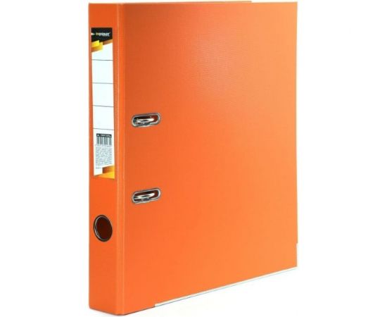 Папка-регистратор INFORMAT 55 мм, двустороннее покрытие, PVC P2PVC-55/Org 