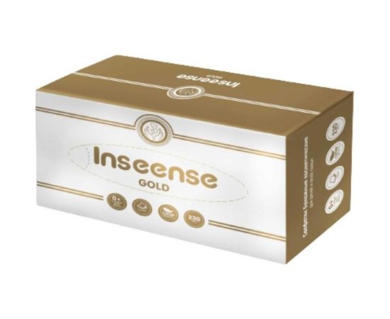 Бумажные белые салфетки INSEENSE 2 слоя, 230 шт, картонная коробка Ins230sa 