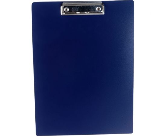 Вертикальный планшет INFORMAT А4 пластик двусторонний PVC синий с зажимом NM3012B 