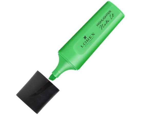 Текстовый маркер LOREX NOTE IT 1-5 мм зеленый скошенный LXTMNI-G 